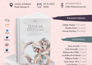 Treći međunarodni književni festival „Žena sa knjigom“ u Mostaru