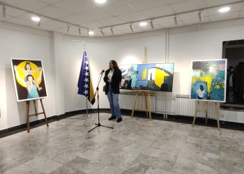 Otvorena izložba Sejle Kerović iz Crne Gore