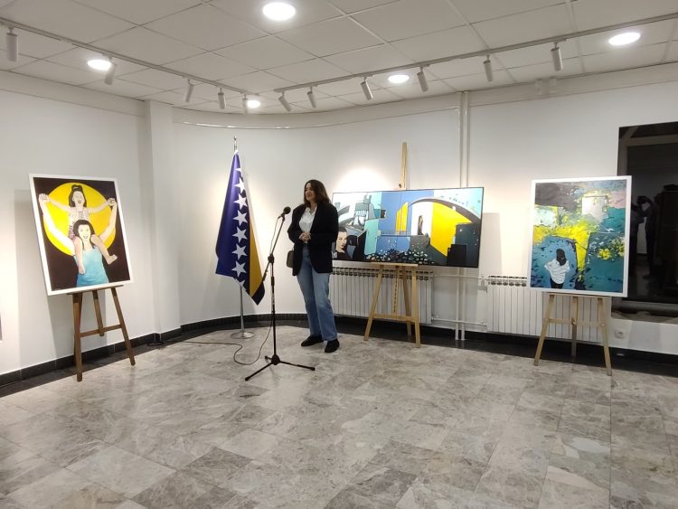 Otvorena izložba Sejle Kerović iz Crne Gore