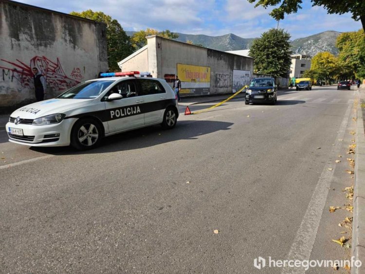 Pješak povrijeđen na pješačkom prelazu u Mostaru