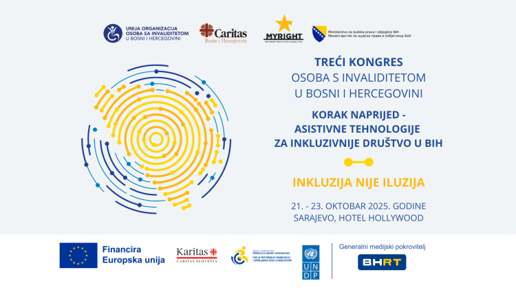 Najava događaja: Treći kongres osoba s invaliditetom u Bosni i Hercegovini