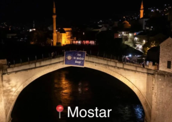 Zanimljiva poruka osvanula na Starom mostu