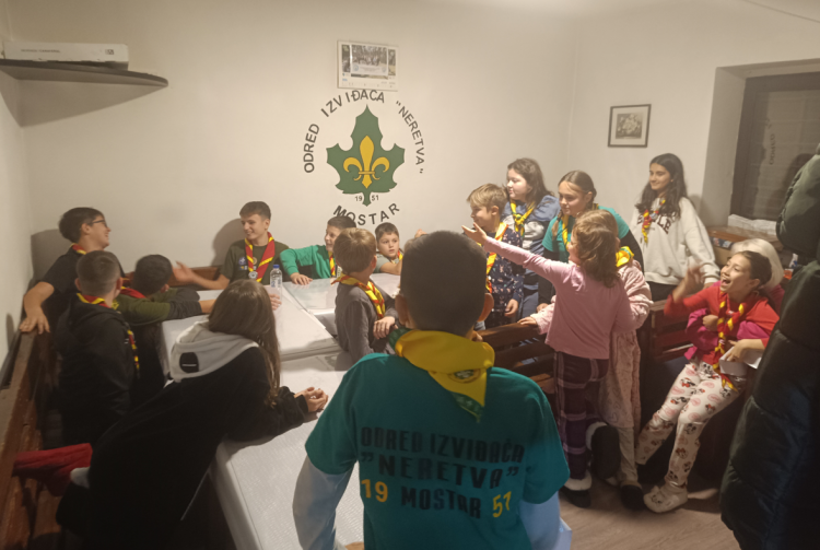 Izviđački vikend na Ruištu – druženje tri odreda izviđača