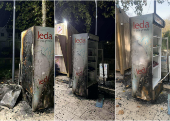 Huligani bakljama prouzrokovali požar na Lenjinovom šetalištu u Mostaru?