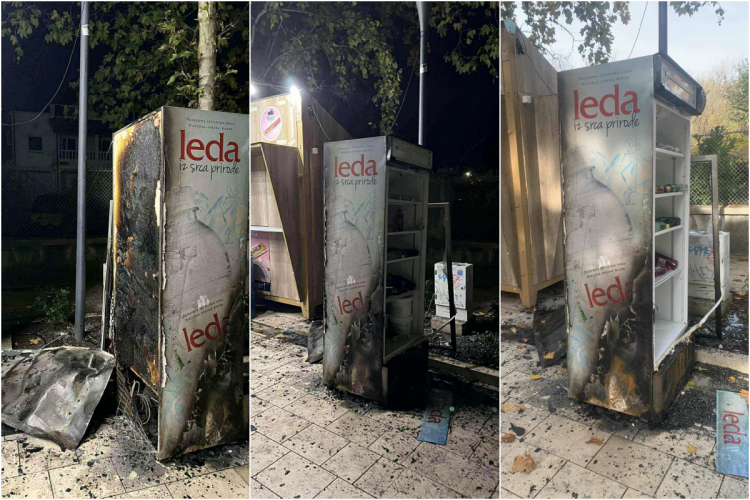 Huligani bakljama prouzrokovali požar na Lenjinovom šetalištu u Mostaru?