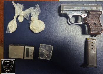 Mostar: Uhapšen diler, zaplijenjena droga, vaga i pištolj