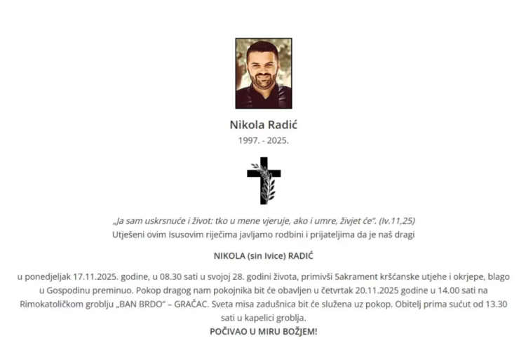 Preminuo teško povrijeđeni radnik u Mostaru