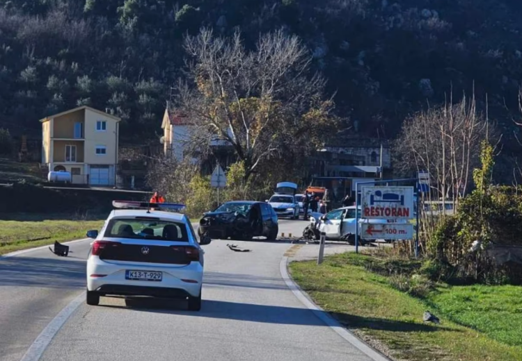 Hercegovina: Četiri osobe povrijeđene u saobraćajnoj nesreći