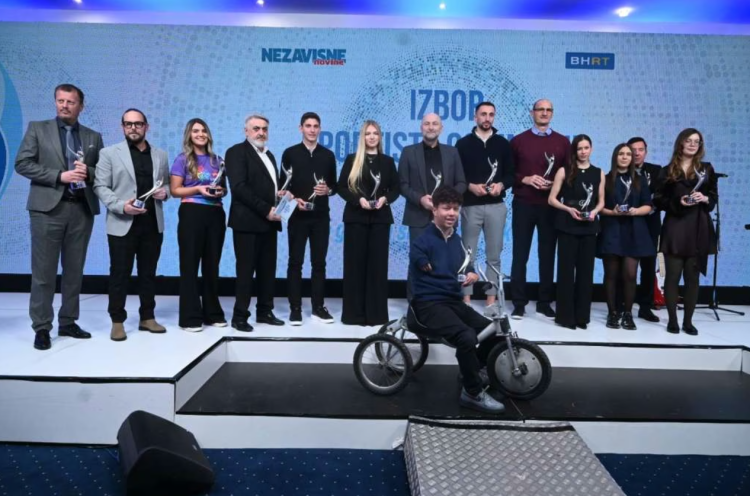 Lana Pudar i Edin Atić sportisti godine u Bosni Hercegovini za 2025. godinu