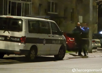 Mostarska policija intervenisala zbog nasilja u porodici, priveden muškarac
