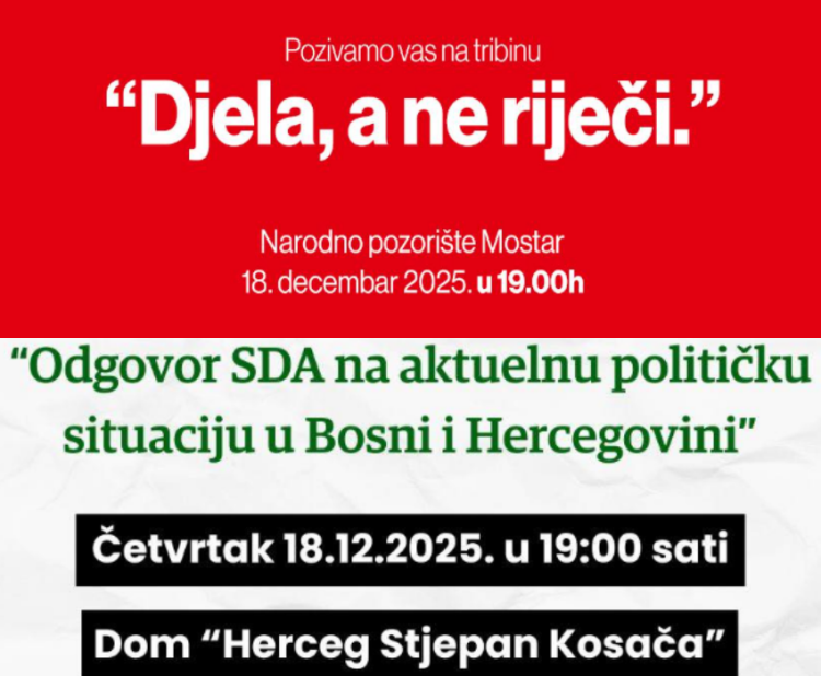 Jedni do Hita, drugi od Hita: SDA u Kosači, SDP u Pozorištu