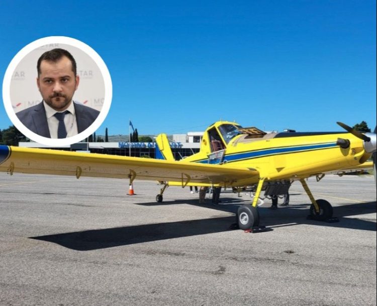 Đuzel: Na mostarski aerodrom stižu dva air-traktora za gašenje požara