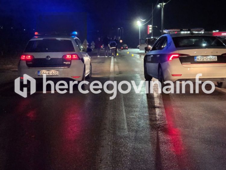 Fotografije s mjesta teške nesreće: Pješak poginuo