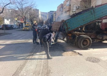 JP Komunalno Mostar saniralo oštećenja i rupe na cestama širom grada