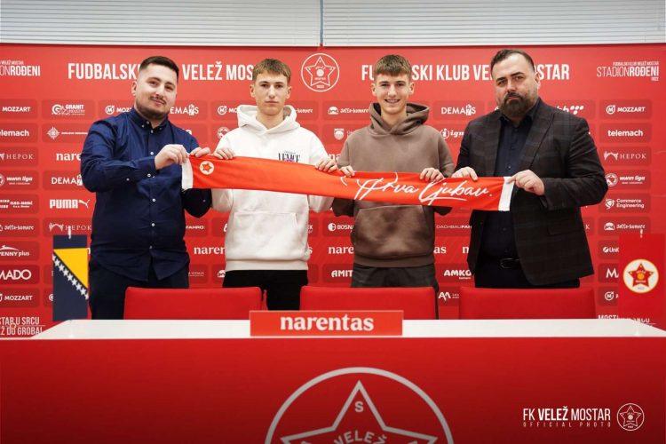 Zalog za budućnost: Velež predstavio blizance koji su zabili 48 golova ove sezone