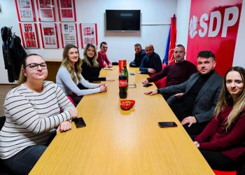 Zasjedala hercegovačka omladina SDP-a: Od vlasti traže bolje uslove za ostanak mladih
