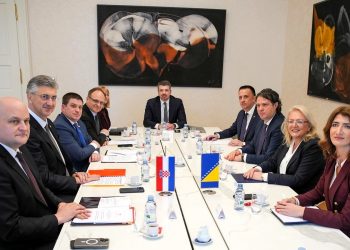 Delegacija Vlade FBiH na sastanku s Plenkovićem u Zagrebu, razgovarali su i o Južnoj interkonekciji