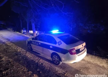 FOTO: Pucnjava u Mostaru, jedna osoba ranjena, a druga uhapšena