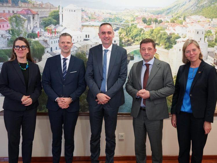 Mostar: Ambasadori Danske, Švedske i Norveške u posjeti Gradskoj upravi