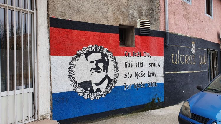 Zatraženo hitno uklanjanje murala koji veličaju presuđenog ratnog zločinca u Mostaru