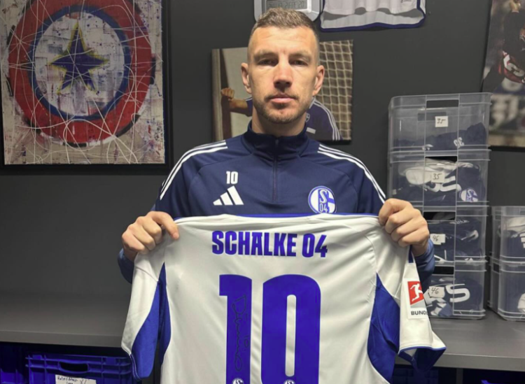 Dres Edina Džeke na aukciji za liječenje petnaestogodišnjeg Darisa Dizdarevića