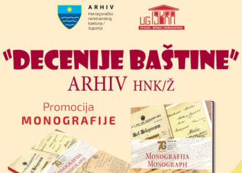 ”DECENIJE BAŠTINE”: Promocija monografije i izložba plakata u Stocu