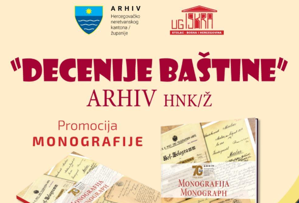 ”DECENIJE BAŠTINE”: Promocija monografije i izložba plakata u Stocu
