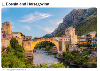 Magazin TimeOut proglasio BiH najboljom jeftinom destinacijom u Evropi