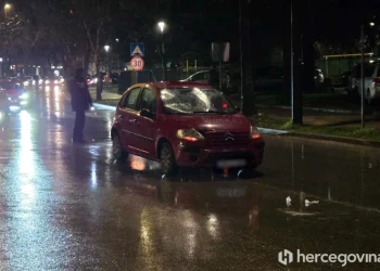 Mostar: Automobil udario pješaka u blizini pješačkog prijelaza