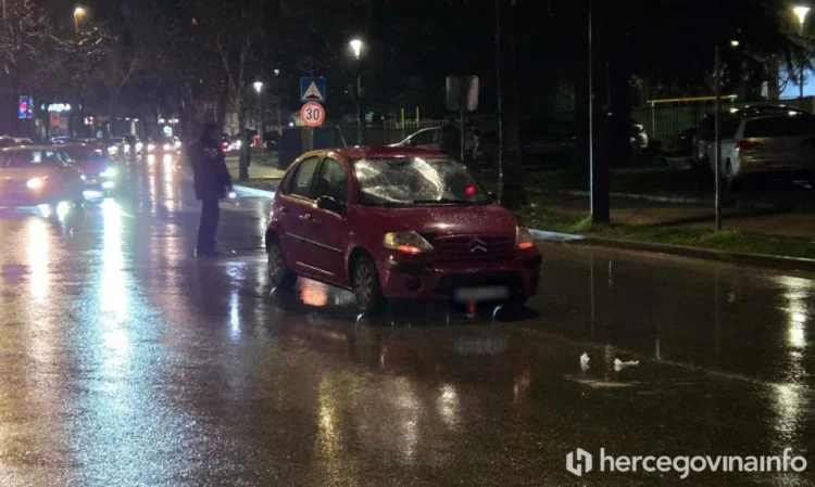 Mostar: Automobil udario pješaka u blizini pješačkog prijelaza