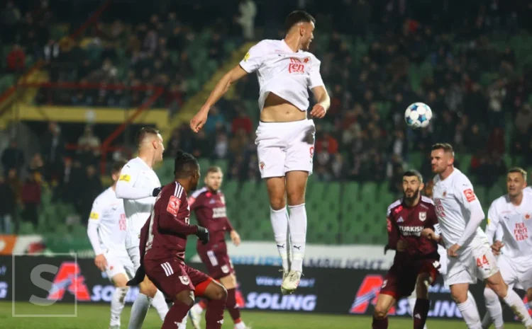 Rođeni golom Spahića slavili protiv Sarajeva na Koševu