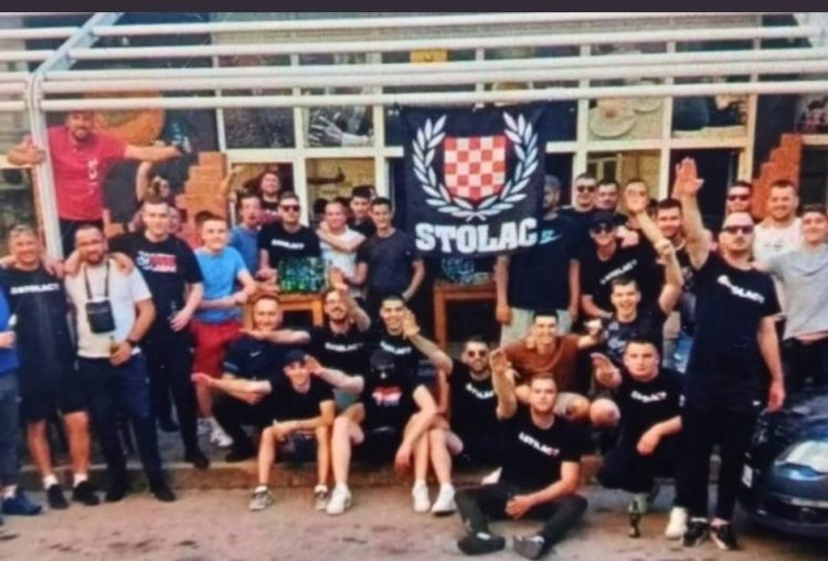NOSE OZNAKE NDH, SALUTIRAJU KAO NACISTI: Širi se spisak privedenih huligana u Stocu, ovo su njihova imena…