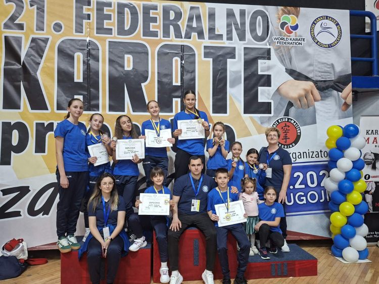 Sjajan nastup Karate kluba „Blagaj“ na 21. Federalnom prvenstvu za djecu u Bugojnu