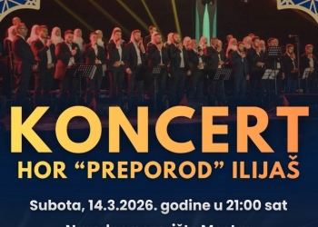 Ramazan u Mostaru: Večeras koncert hora “Preporod” Ilijaš