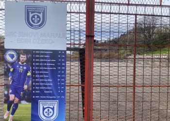 UG “Sinovi Mahale” odali priznanje: stadion nazvan po Edinu Džeki