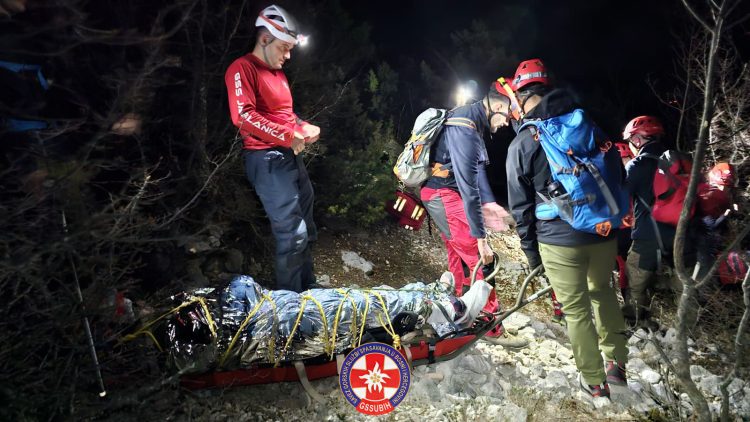 Uspješna akcija spašavanja na Čvrsnici: GSS spasio povrijeđenu planinarku