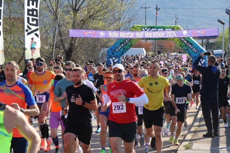Mostar Run Weekend donosi izmjene u saobraćaju – pogledajte koje ulice će biti zatvorene
