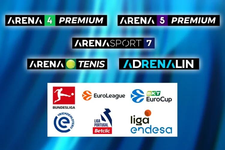 Novi kanali i novi sadržaji na Arena Sport BiH od drugog aprila