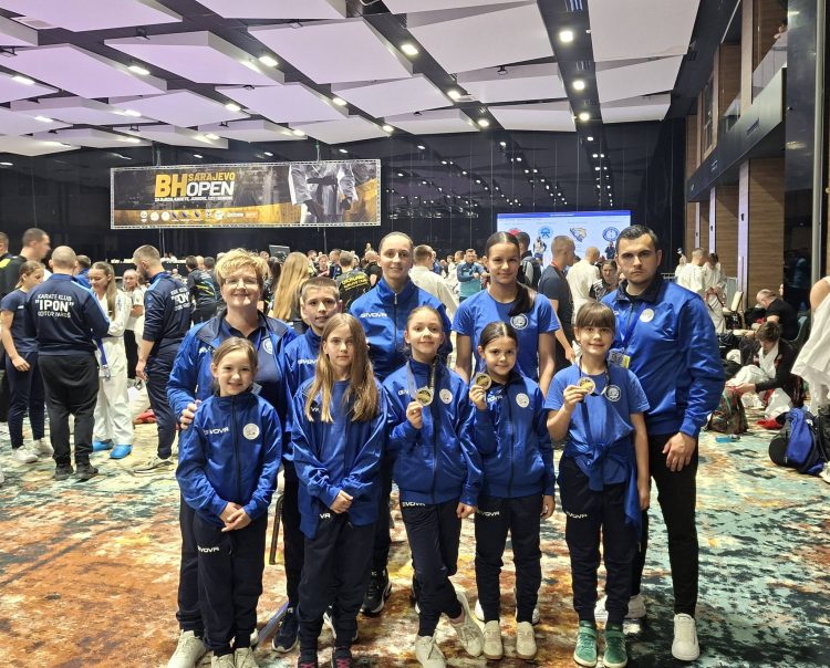 Karatisti KK Blagaj osvojili medalje na izbornom turniru “BH Sarajevo Open 2026”