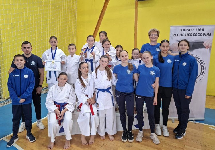 KK Blagaj briljirao u Mostaru: Treće mjesto u ukupnom poretku i niz medalja