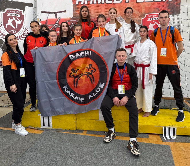 14 novih medalja za KK Dachi u Vitezu: Lejla Šoše dominirala sa 7 pobjeda