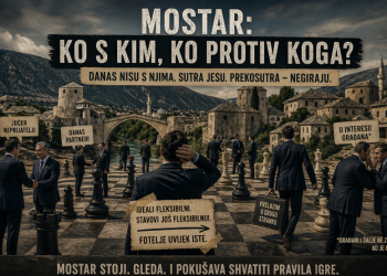 Mostarska politička slagalica: Ko je s kim, a ko samo čeka red?