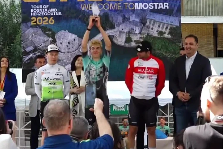 Marko Toth pobjednik prve etape biciklističke utrke Tour of Bosnia and Herzegovina