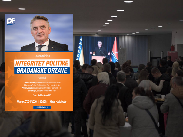 Trinaest godina DF-a obilježit će se u Mostaru, dolazi i predsjednik Komšić!
