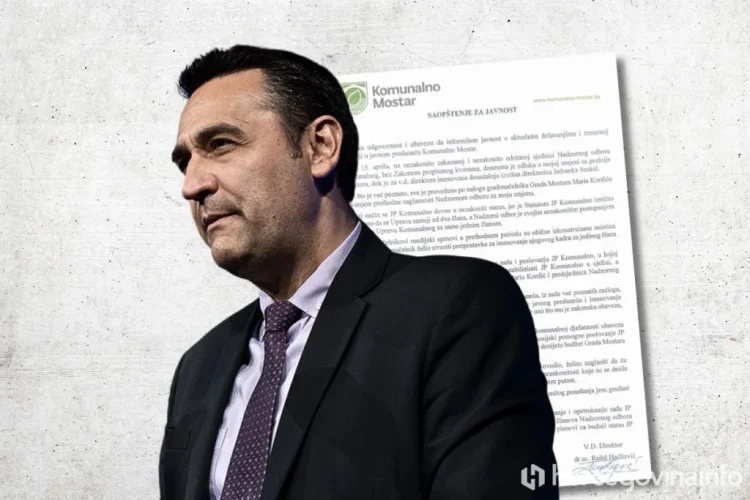 Oglasio se Hadžović nakon smjene: “Pravno nasilje i pokušaj preuzimanja preduzeća po nalogu gradonačelnika”