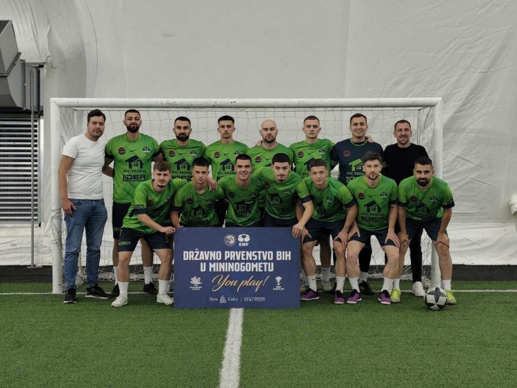 Mostarska ekipa Moderna u polufinalu Državnog prvenstva Bosne i Hercegovine u mininogometu