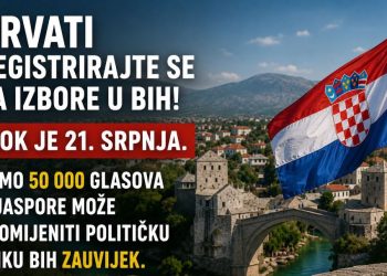 Pozivi hrvatskoj dijaspori na registraciju: “50.000 glasova može promijeniti političku sliku BiH”