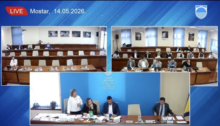 Poluprazna vijećnica u Mostaru: Bošnjaci bojkotuju sjednicu Gradskog vijeća