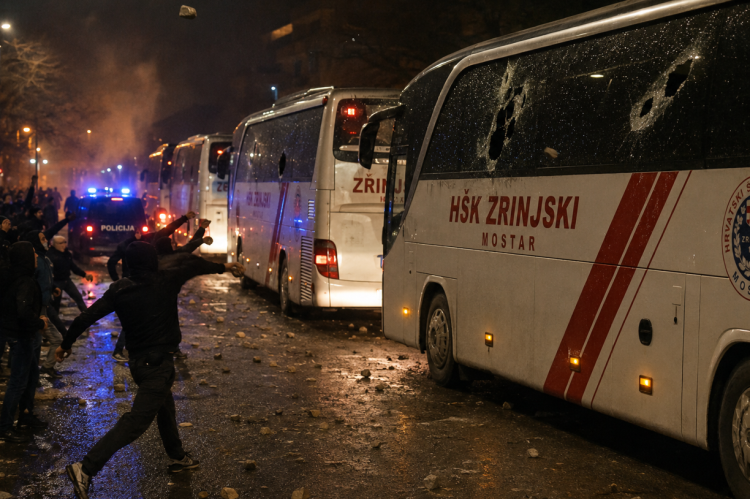 (VIDEO) Napadnuti Ultrasi u Vrapčićima nakon finala Kupa Bosne i Hercegovine