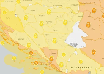 Zbog očekivanog nevremena izdato narandžasto upozorenje za cijelu BiH